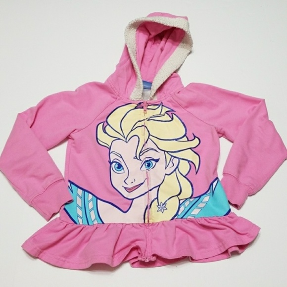 frozen zip up hoodie